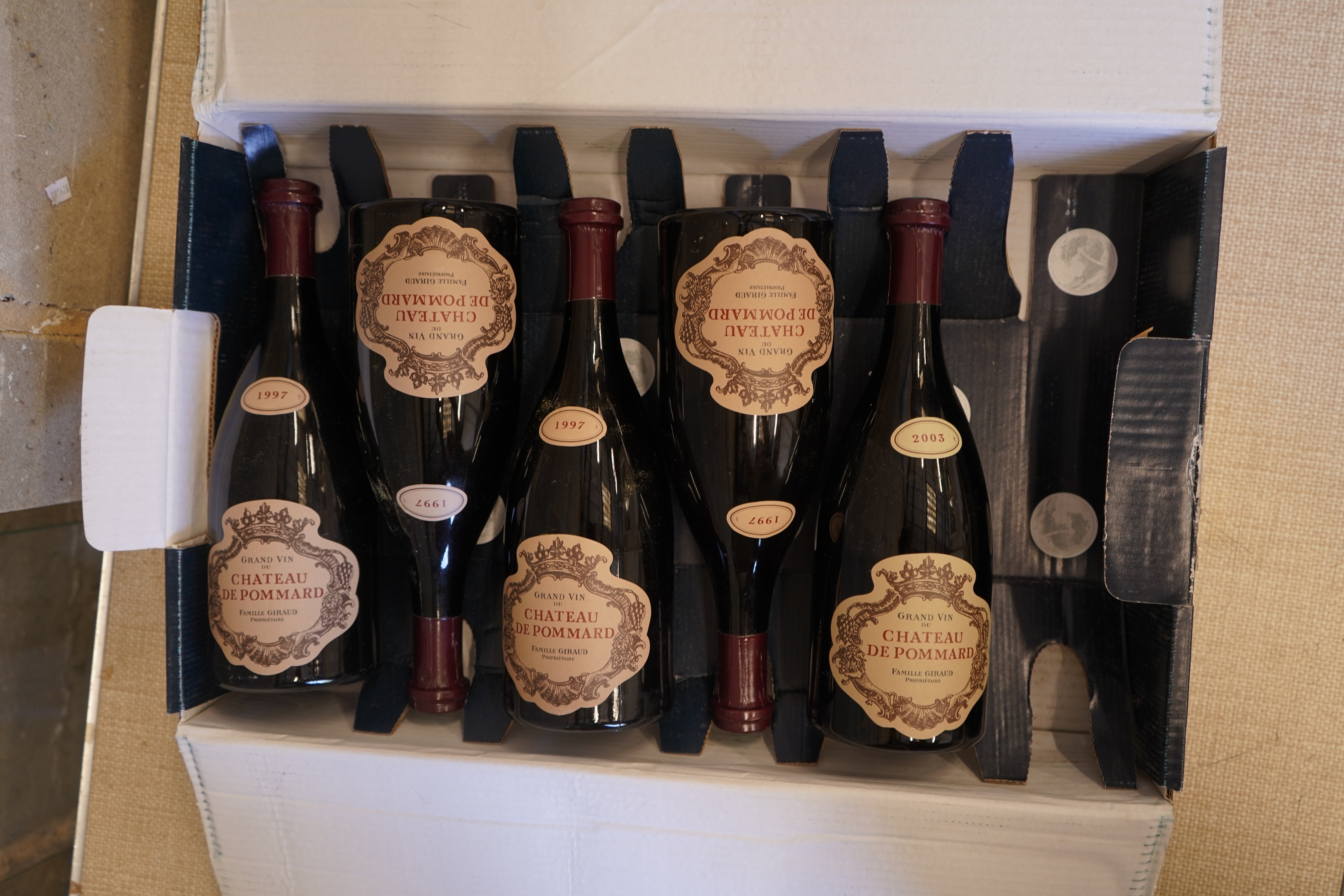 Château de Pommard, Grand Vin du Chateau de Pommard, Famille Giraud, 1997